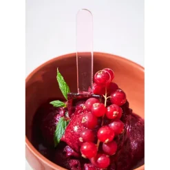 Lot de 6 cuillères à glace en verre borosilicate multicolore - Colorea