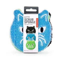 Lot de 3 eponges chat