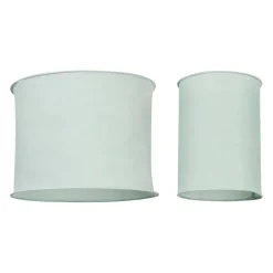 Lot de 2 suspensions en lin vert d'eau non électrifiée - Noho