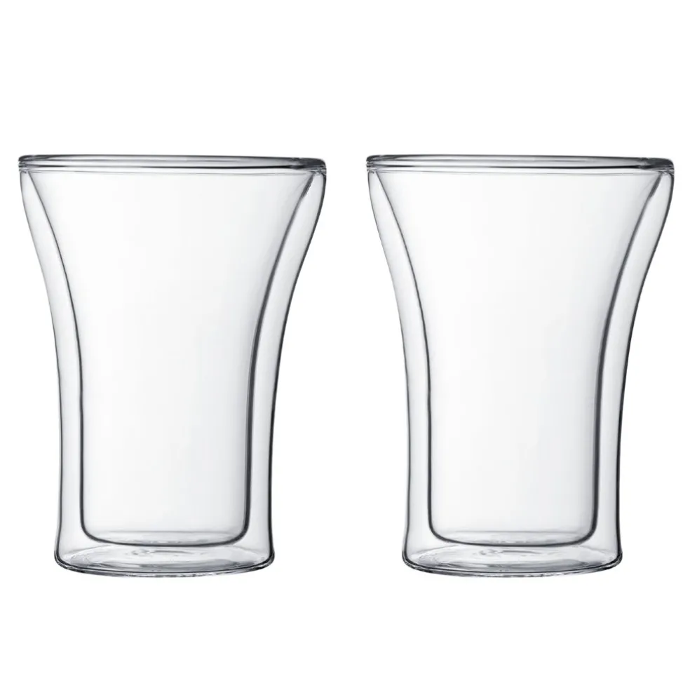 Lot de 2 tasses double paroi 25cl - assam