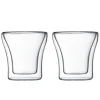 Lot de 2 tasses double paroi 10cl - assam