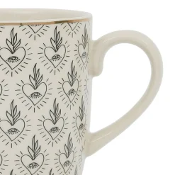 Lot de 2 tasses en céramique multicolore 30cl - Tulum