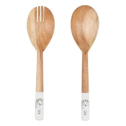 Lot de couverts de salade en manguier - Bord De Mer