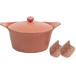 L'incroyable Cocotte guimauve d24cm avec poignée bonbon