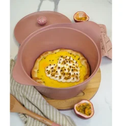 L'incroyable Cocotte guimauve d24cm avec poignée bonbon