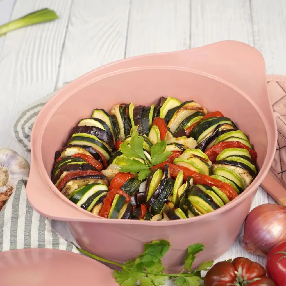 L'incroyable Cocotte guimauve d24cm avec poignée bonbon