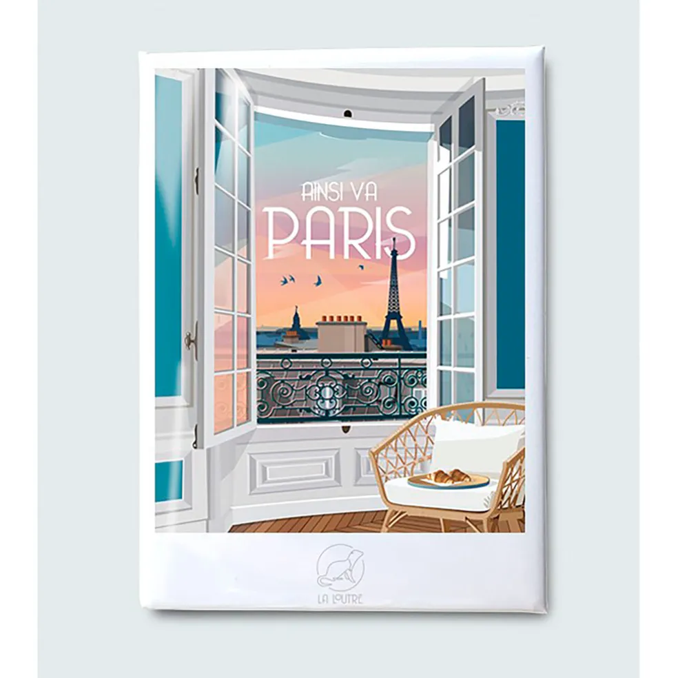 Magnet ville Paris 6.5x9cm