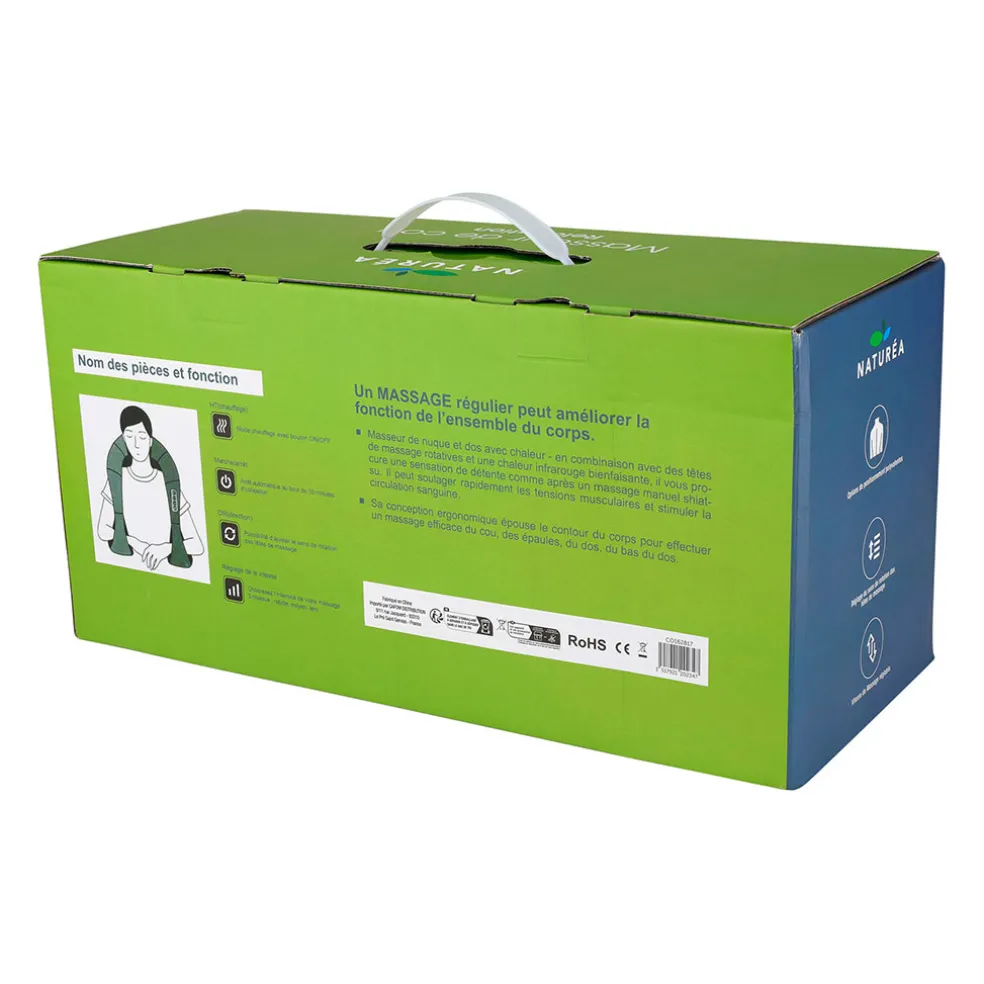 Masseur cervical écru