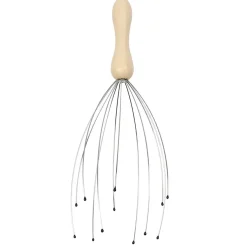 Masseur de tête manche en bois