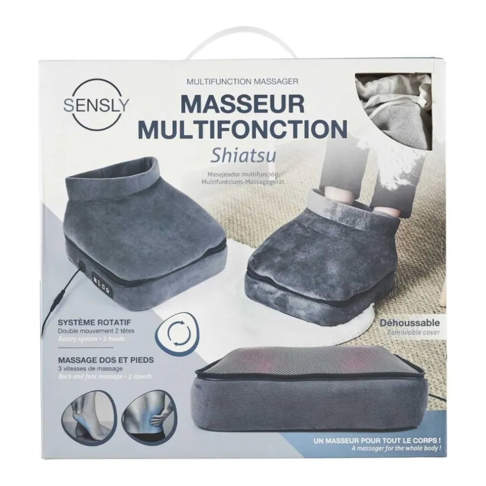 Masseur multifonction dos et pieds Shiatsu