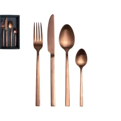 Menagére 16 pieces cuivre