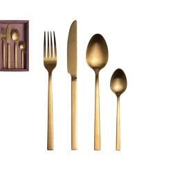 Menagére 16 pieces dore