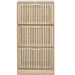 Meuble à chaussures 3 portes H113cm - Kara