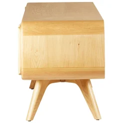 Meuble TV en chêne naturel L165cm - Sublime