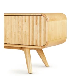 Meuble TV en chêne naturel L165cm - Sublime