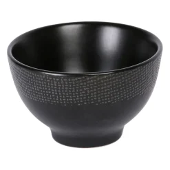 Mini bol en grès noir d9.5cm - vesuvio