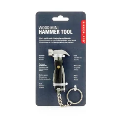 Mini marteau multifonction en bois noir