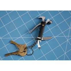 Mini marteau multifonction en bois noir