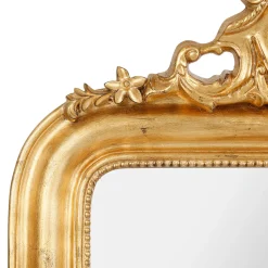 Miroir baroque doré en bois - Féerie
