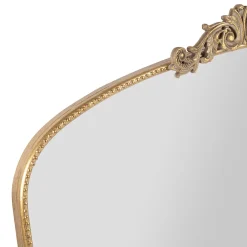 Miroir baroque en fer doré 101x77.5cm - lore