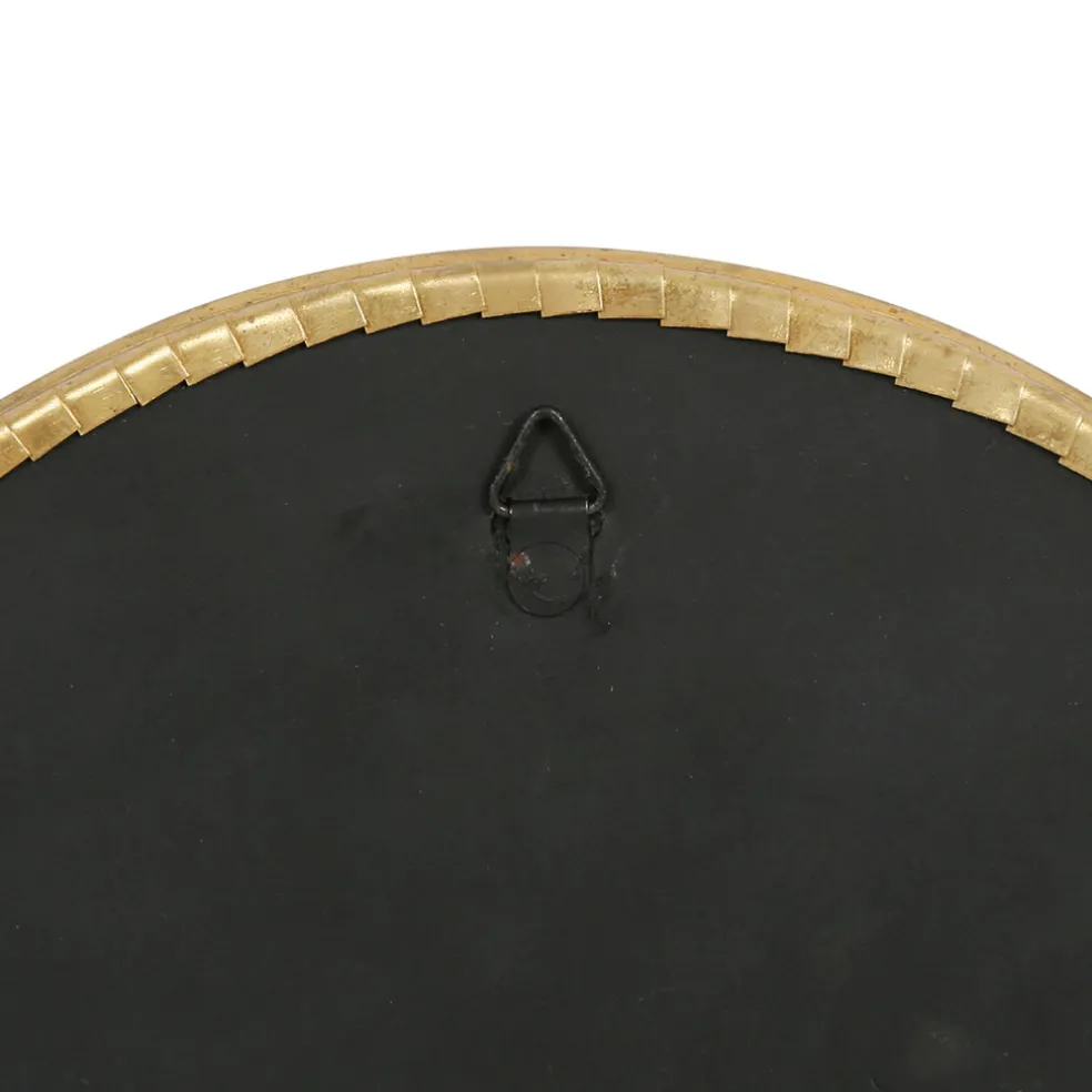 Miroir convex en laiton doré d21.5cm - edman