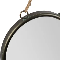 Miroir cœur en fer et miroir - Cœur