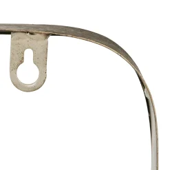 Miroir doré patiné en fer - Aziru