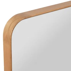 Miroir en chêne naturel 90x120cm - Heola