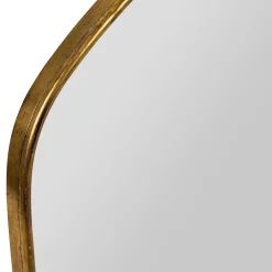 Miroir en fer doré - Charme