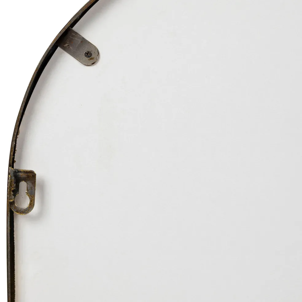 Miroir en fer doré - Charme