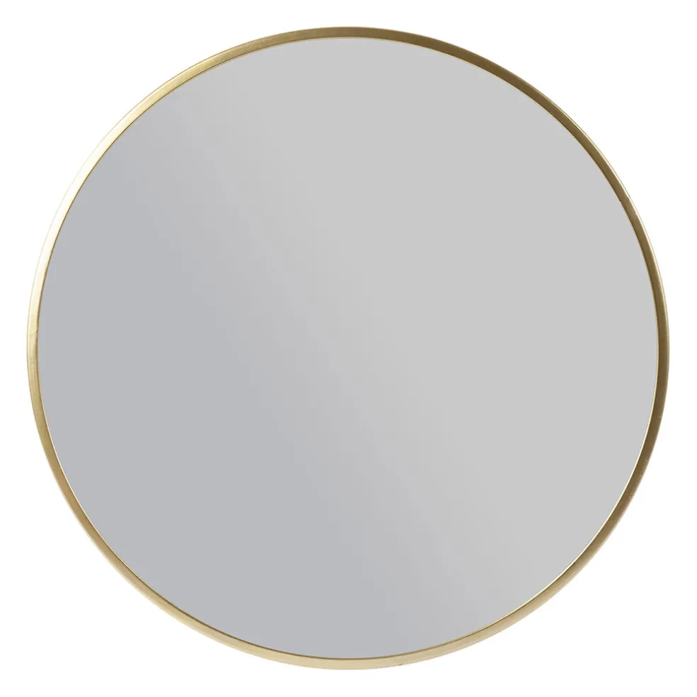 Miroir en fer doré d60cm - Ilena