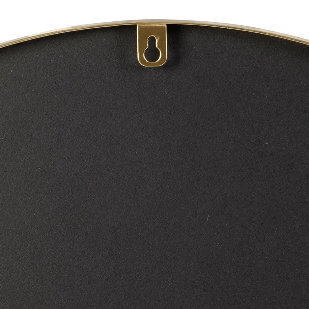 Miroir en fer doré d60cm - Ilena