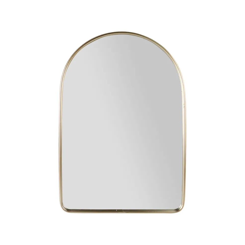 Miroir en fer doré 50x33cm - Ilena