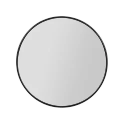 Miroir en fer noir d70cm - Arlequin