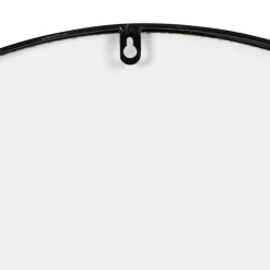 Miroir en fer noir d70cm - Arlequin