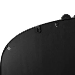 Miroir en fer noir h169cm - Dorhan