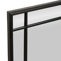 Miroir en fer noir h90cm - Osaka