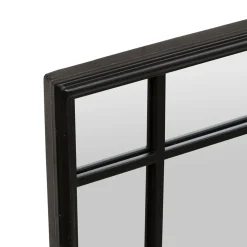 Miroir en fer noir h143cm - Osaka