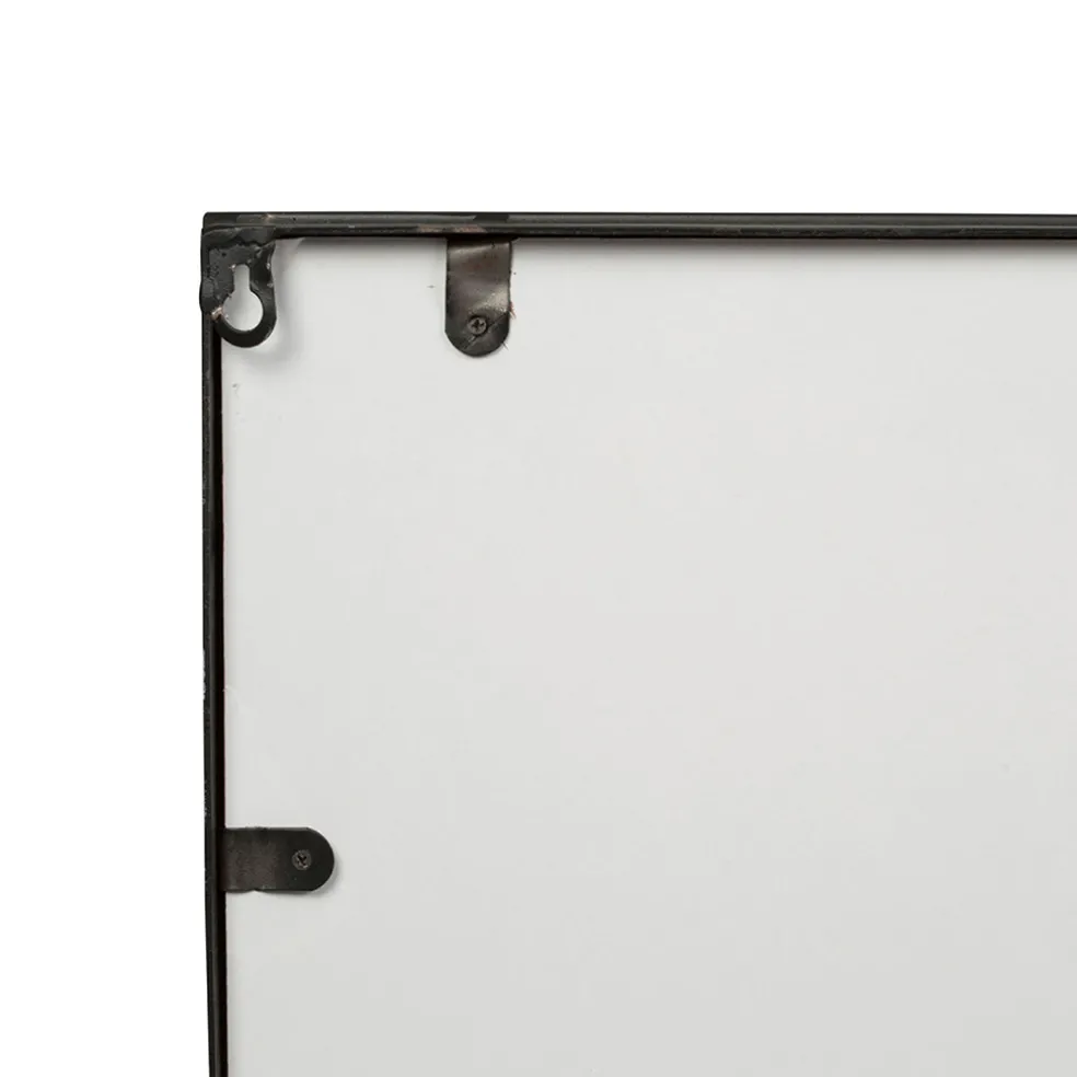 Miroir en fer noir h143cm - Osaka