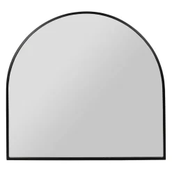 Miroir en fer noir 83.5xh79.5cm - Badria
