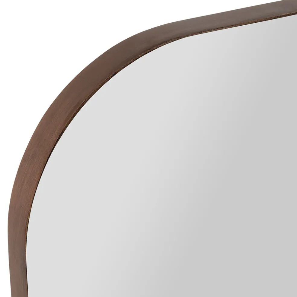 Miroir en pin foncé 50x150cm - Mikawa