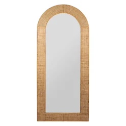 Miroir en rotin 70xh160.5cm - Tamba