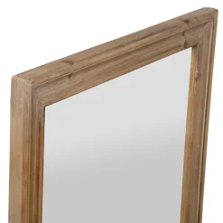 Miroir naturel foncé 60x106cm en bois de sapin - firmin