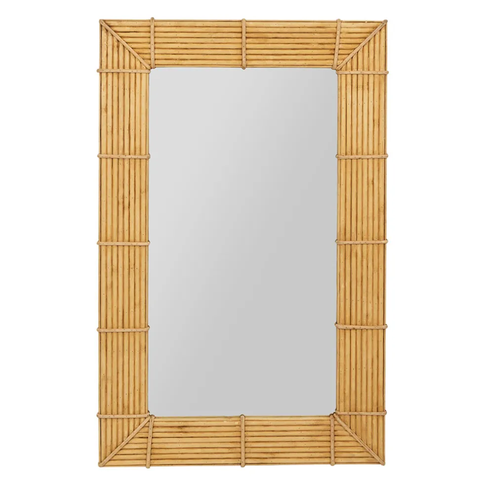 Miroir rectangle en bambou 50x80cm - Owari