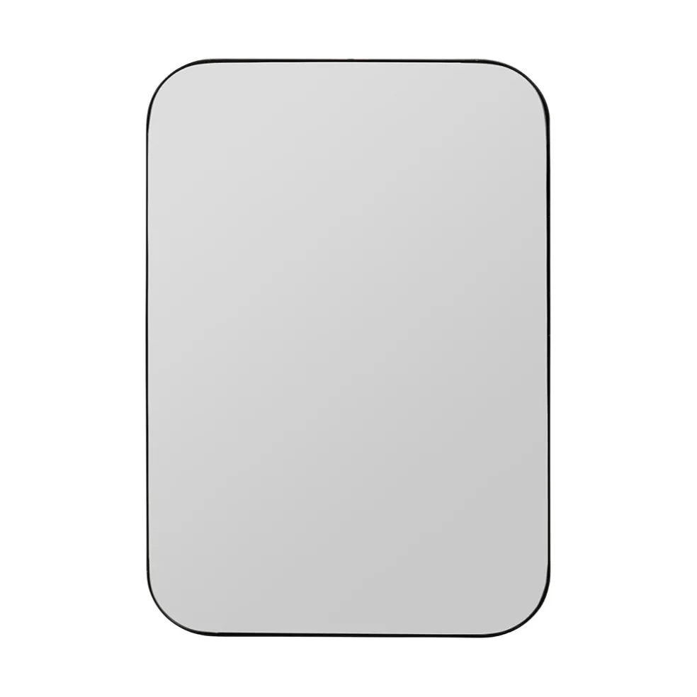 Miroir rectangle en fer h92.5cm - Kerian