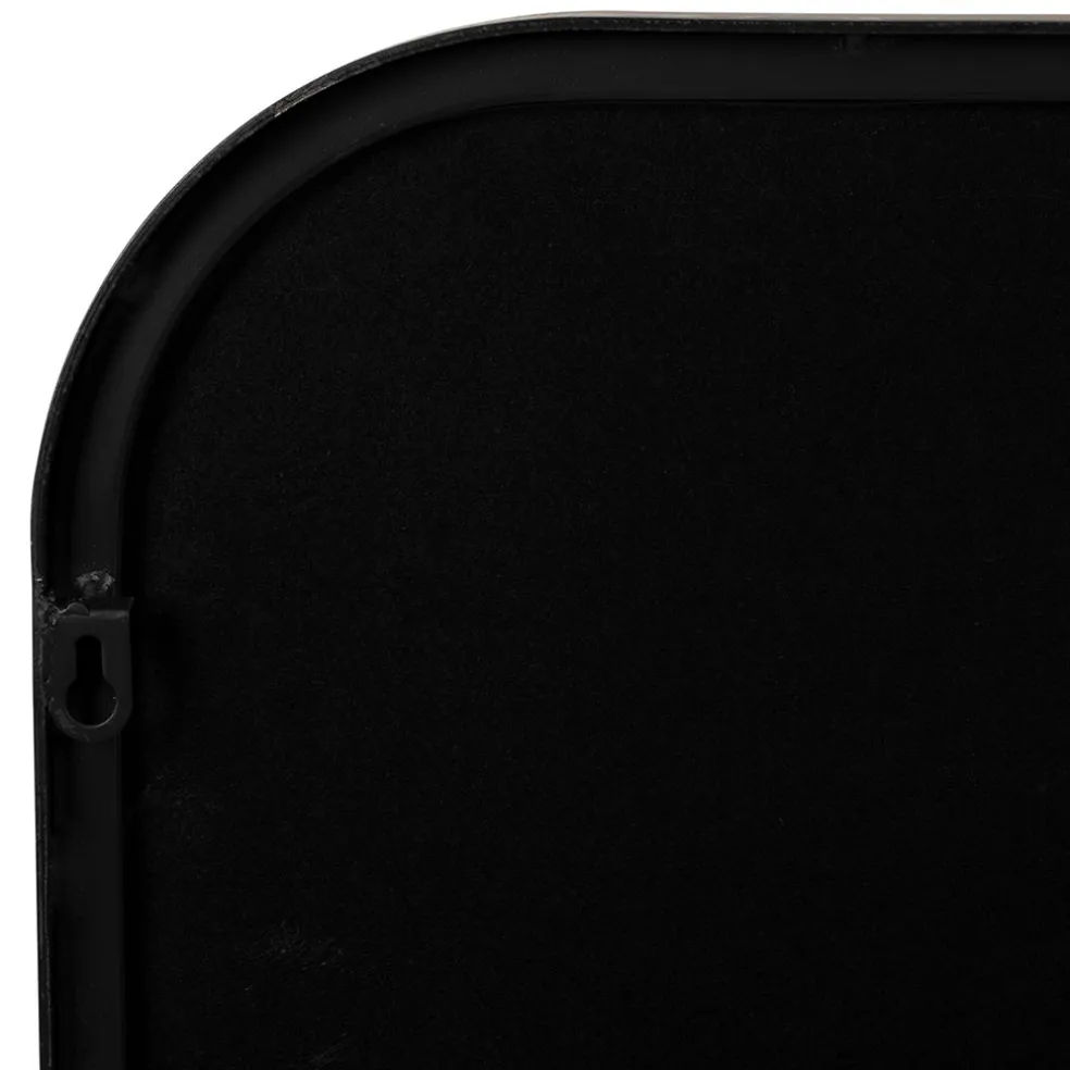 Miroir rectangle en fer h92.5cm - Kerian