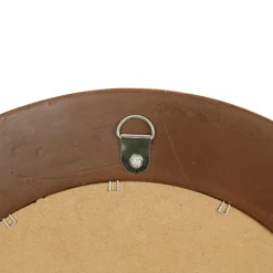 Miroir rond doré D35cm - Drachma