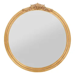 Miroir rond doré 80x84cm - sonate