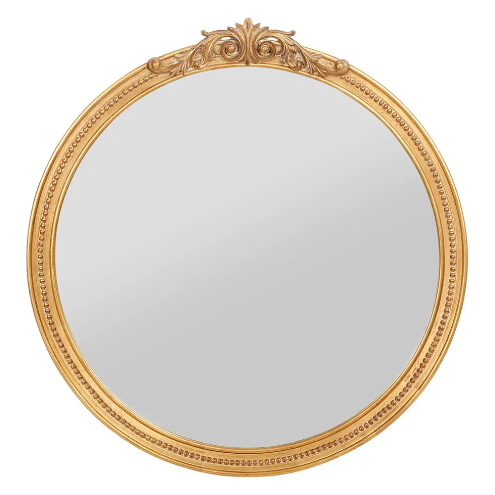 Miroir rond doré 80x84cm - sonate