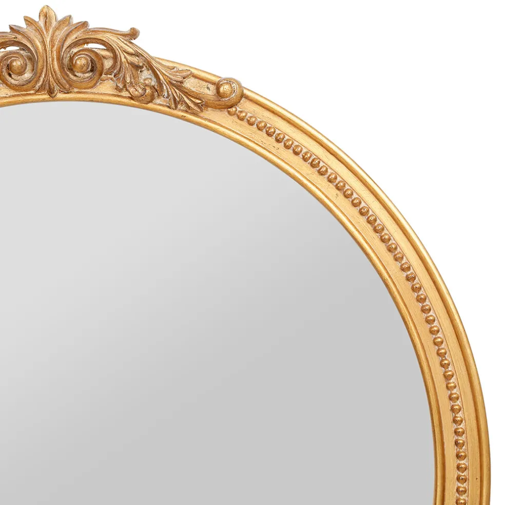 Miroir rond doré 80x84cm - sonate